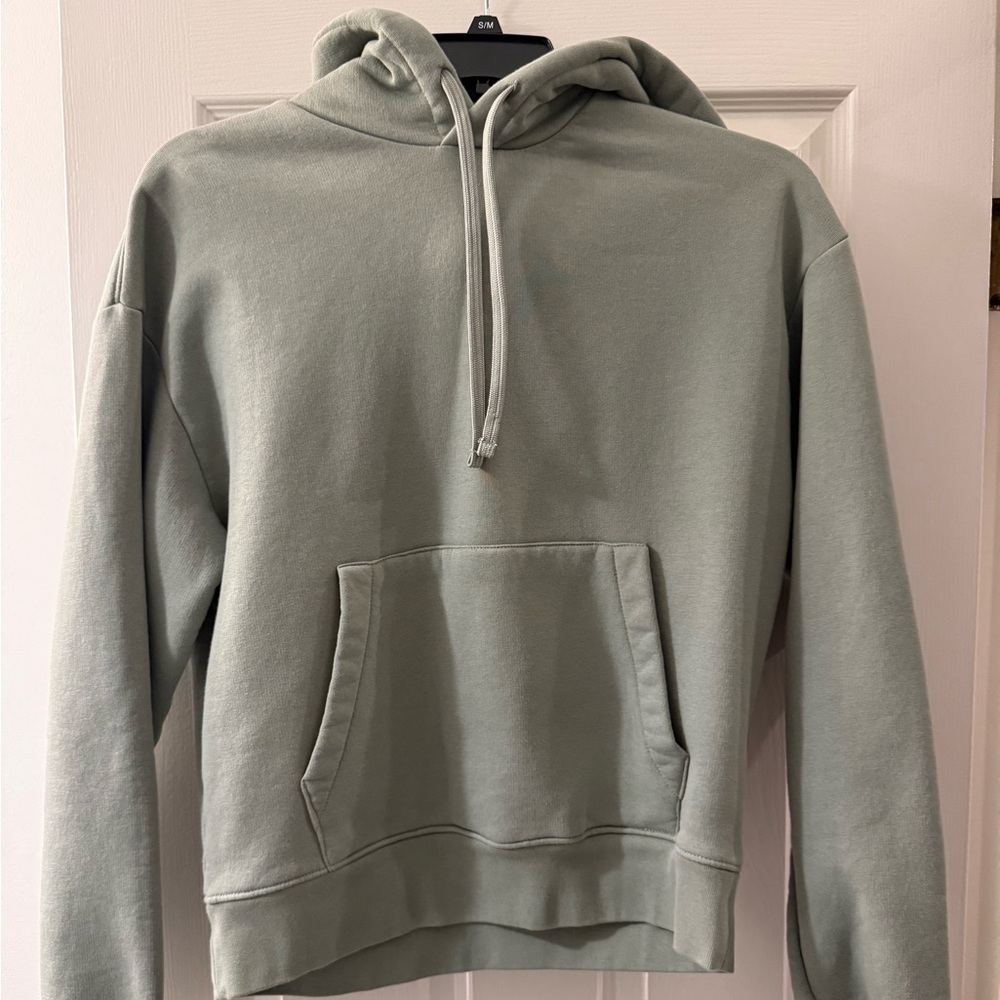 Zara green hoodie small